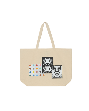 TRIPLE TROUBLE TOTE BAG