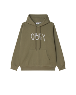 SCRIBBLE PULLOVER HOOD