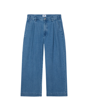 OLIVER DENIM PLEATED PANT