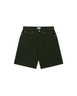 STRIPE BAGGY DENIM SHORT