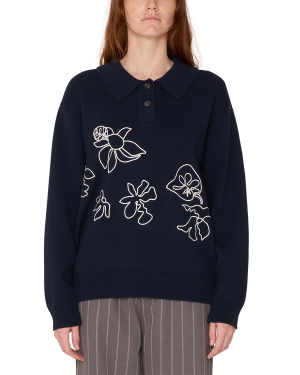 BLOOM POLO SWEATER
