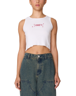 DIZZY STARS MORGAN RAW EDGE RIB TANK