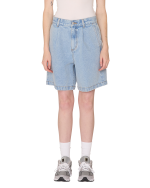 ELI II DENIM PLEATED SHORT